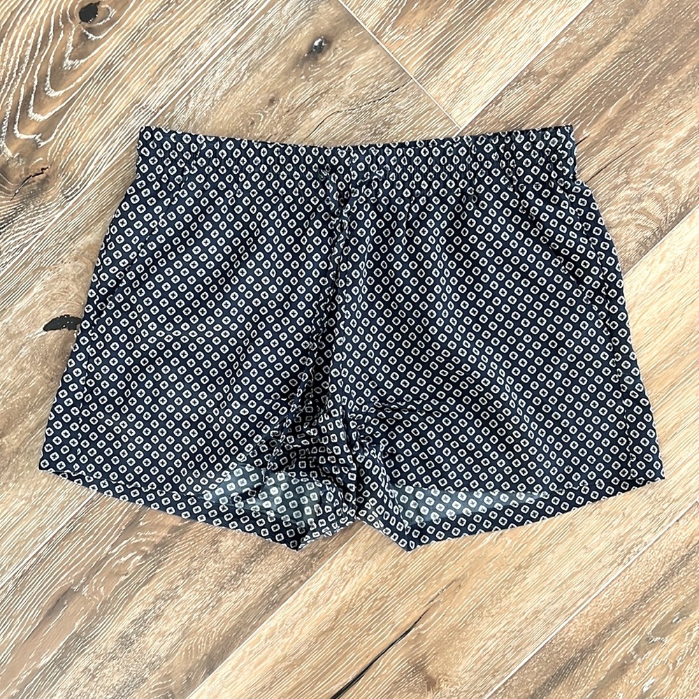 Theory silk drawstring shorts S
